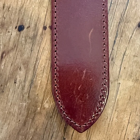 Peter Millar braided cotton/leather belt made in Italy